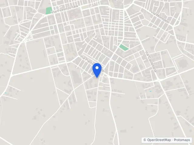 Mappa di Conversano, Bari