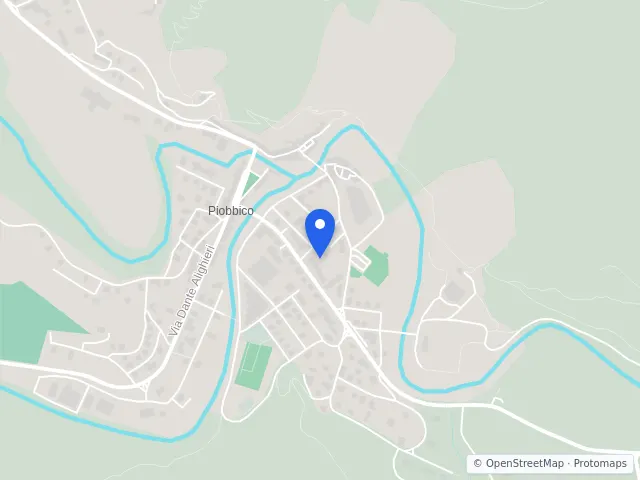 Mappa di Piobbico, Pesaro e Urbino