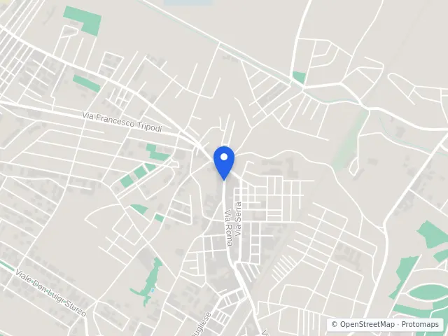 Mappa di Gioia Tauro, Reggio di Calabria