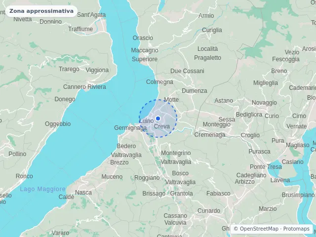 Mappa di Luino, Varese