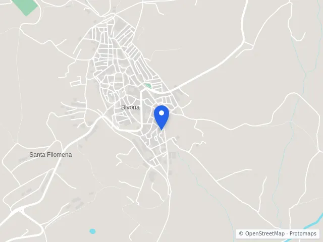 Mappa di Bivona, Agrigento