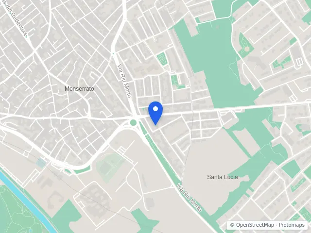 Mappa di Monserrato, Cagliari