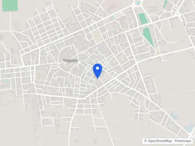 Mappa di Triggiano, Bari