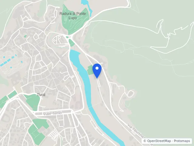 Mappa di Tivoli, Roma