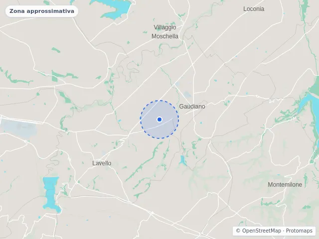 Mappa di Lavello, Potenza