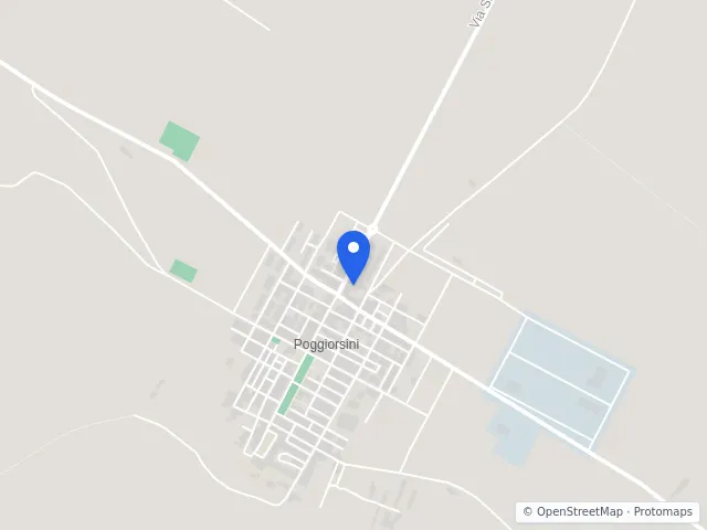 Mappa di Poggiorsini, Bari