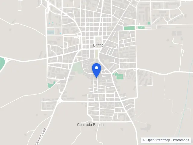 Mappa di Bitritto, Bari
