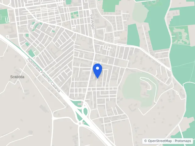 Mappa di Bagheria, Palermo