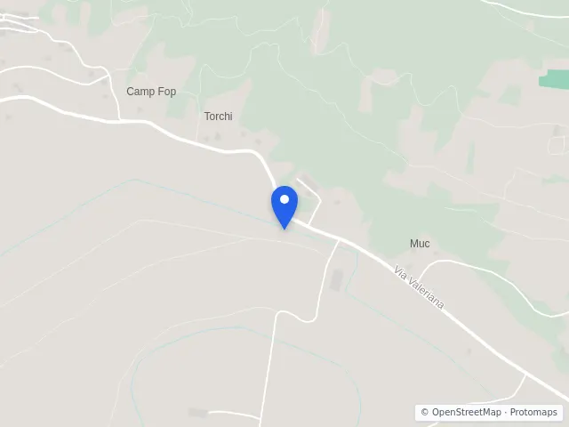 Mappa di Berbenno di Valtellina, Sondrio