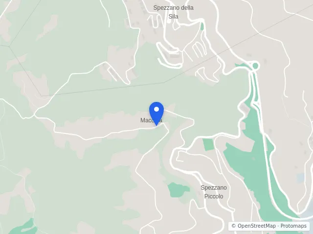 Mappa di Casali del Manco, Cosenza