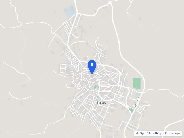 Mappa di Luras, Sassari