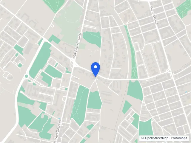 Mappa di Lecce