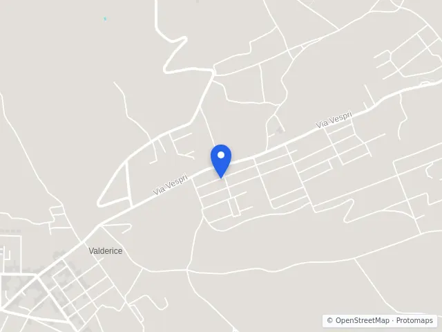 Mappa di Valderice, Trapani