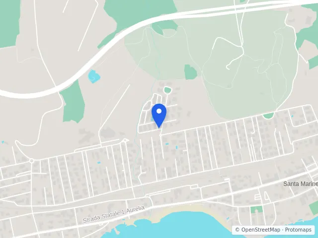 Mappa di Santa Marinella, Roma