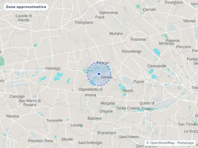 Mappa di Istrana, Treviso
