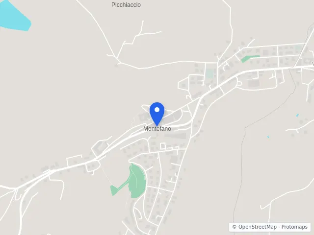 Mappa di Montefano, Macerata