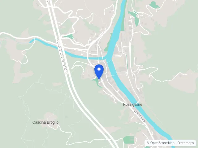 Mappa di Rossiglione, Genova