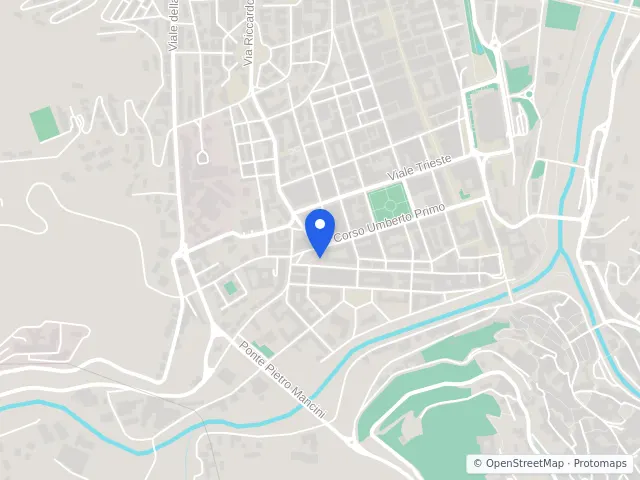Mappa di Mendicino, Cosenza