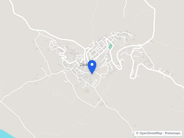 Mappa di Caulonia, Reggio di Calabria