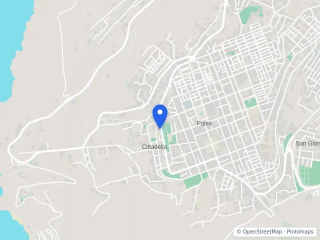 Mappa di Palmi, Reggio di Calabria