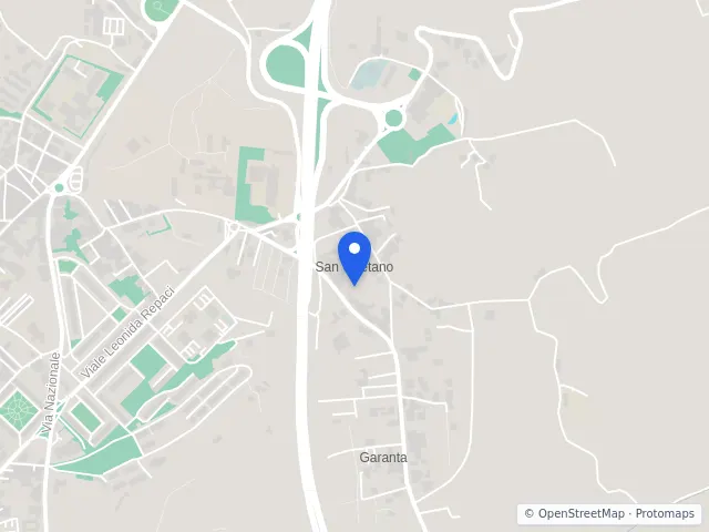 Mappa di Palmi, Reggio di Calabria