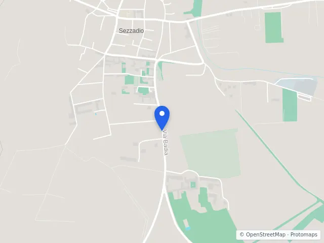 Mappa di Sezzadio, Alessandria