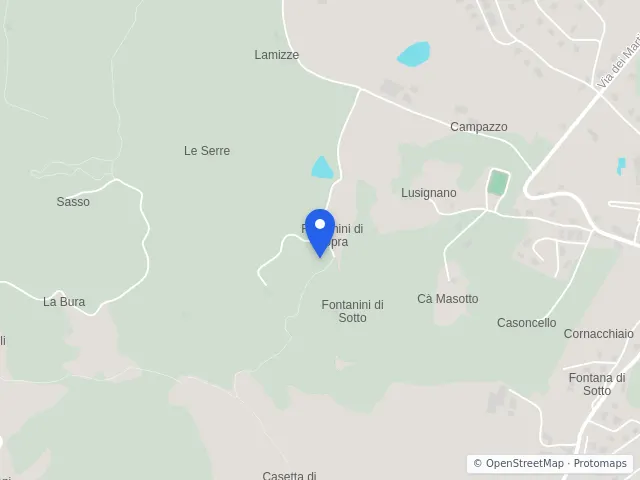 Mappa di Zocca, Modena