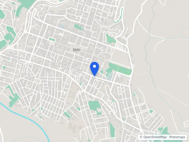 Mappa di Noto, Siracusa
