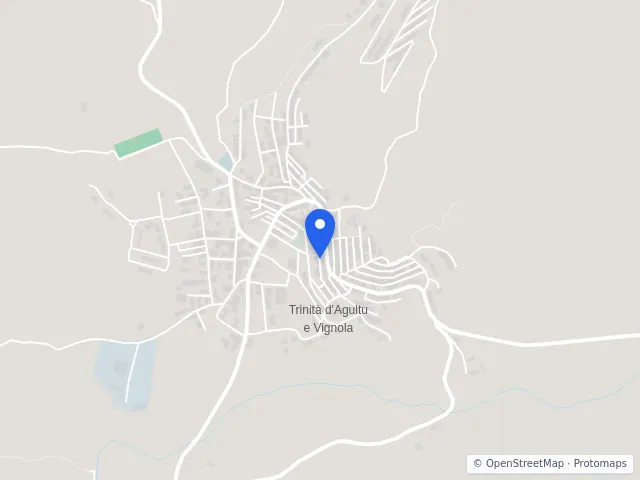 Mappa di Trinità d'Agultu e Vignola, Sassari