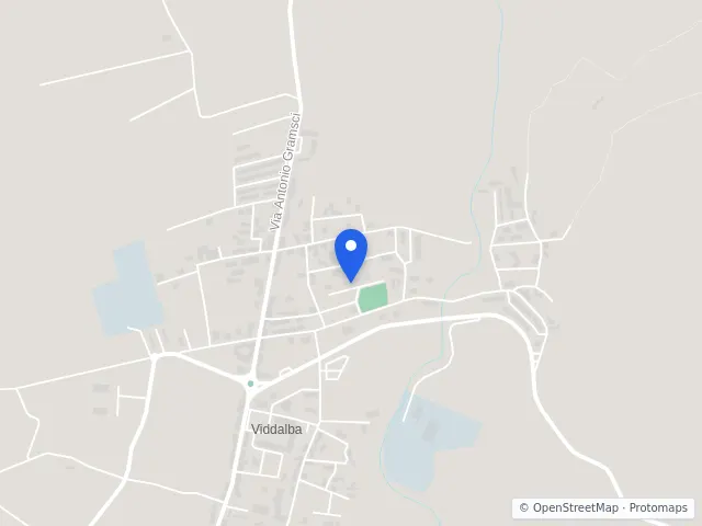 Mappa di Viddalba, Sassari
