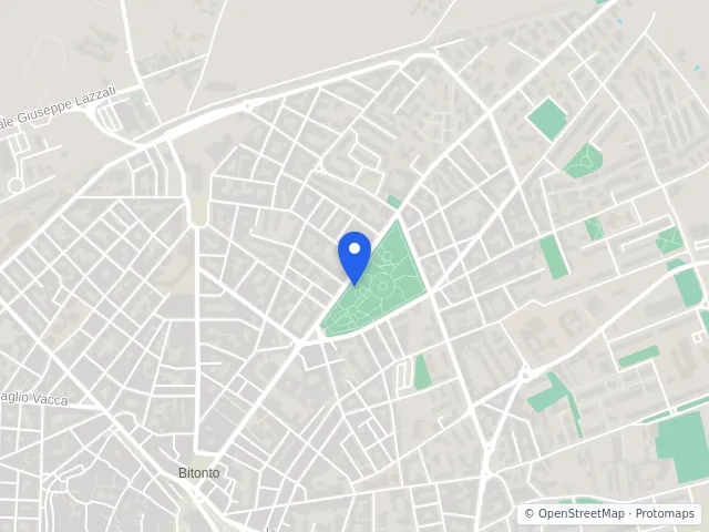 Mappa di Bitonto, Bari