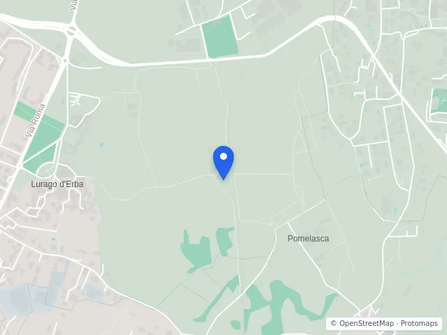 Mappa di Lurago d'Erba, Como