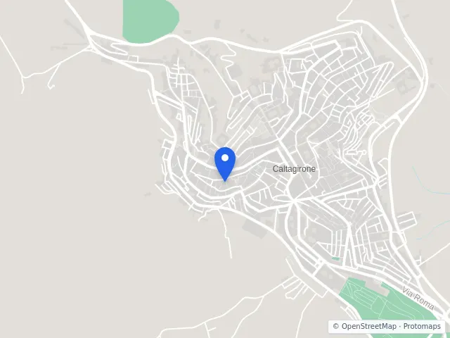 Mappa di Caltagirone, Catania