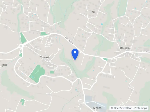 Mappa di Barasso, Varese