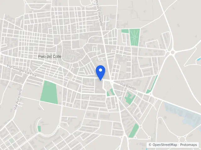 Mappa di Palo del Colle, Bari