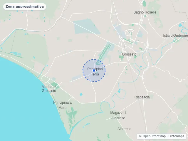 Mappa di Grosseto