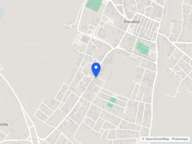 Mappa di Ponsacco, Pisa