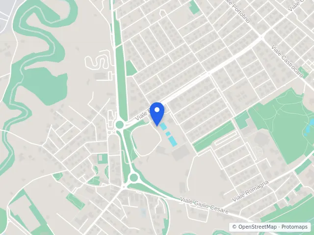 Mappa di Riccione, Rimini