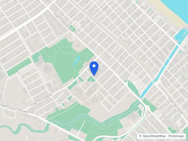 Mappa di Riccione, Rimini