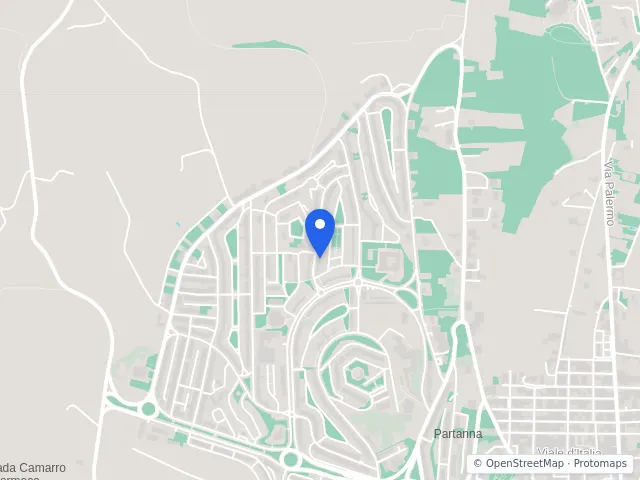 Mappa di Partanna, Trapani