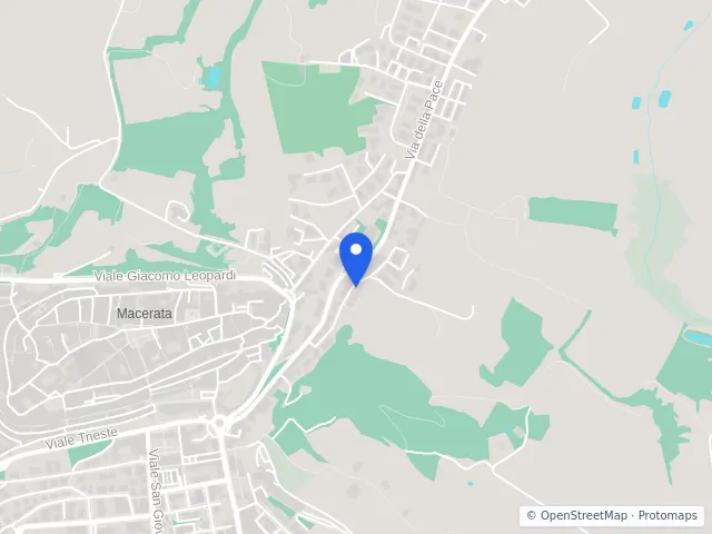 Mappa di Macerata
