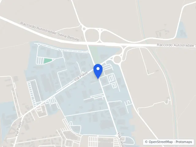 Mappa di Sinalunga, Siena
