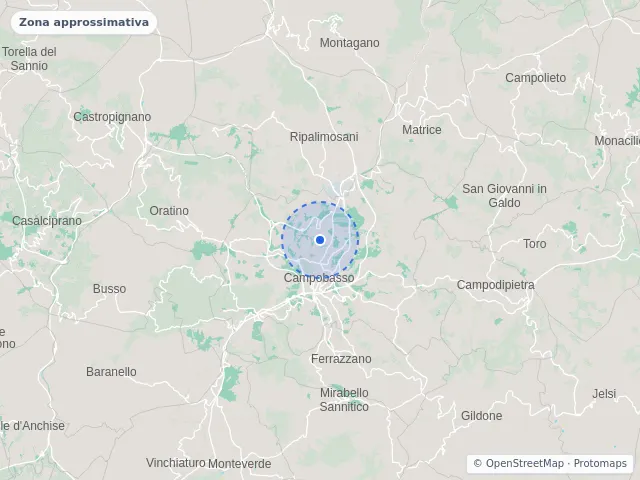 Mappa di Campobasso