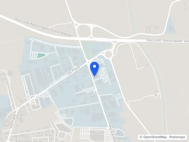Mappa di Sinalunga, Siena