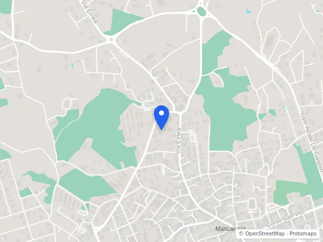 Mappa di Mascalucia, Catania