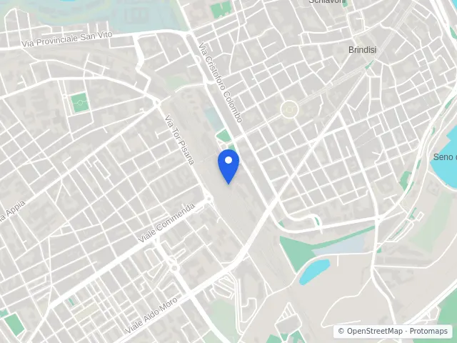 Mappa di Brindisi