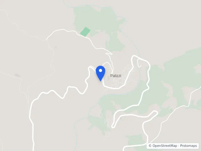 Mappa di Palizzi, Reggio di Calabria
