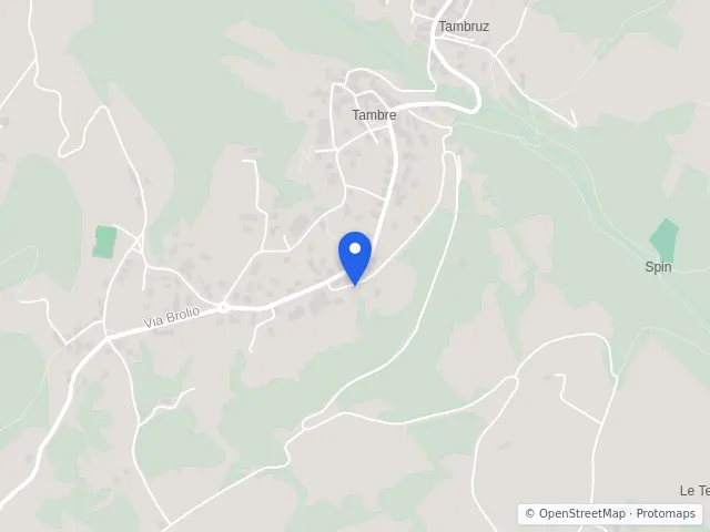 Mappa di Tambre, Belluno