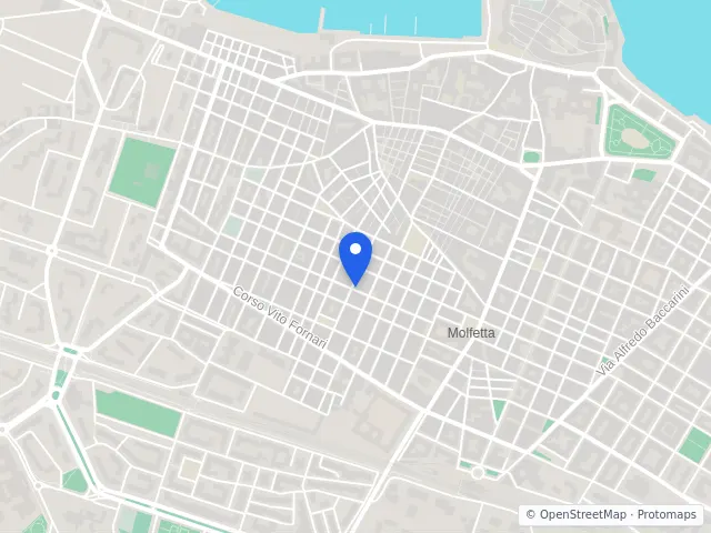 Mappa di Molfetta, Bari