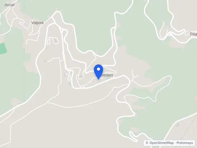 Mappa di Colosimi, Cosenza